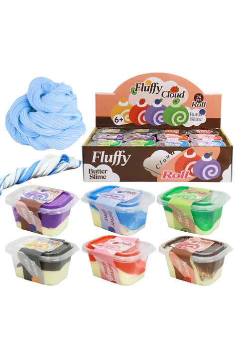 Pastel Two-Tone Soft Butter Matte Slime Cup